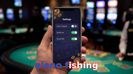 Game list for Alano Fishing app section