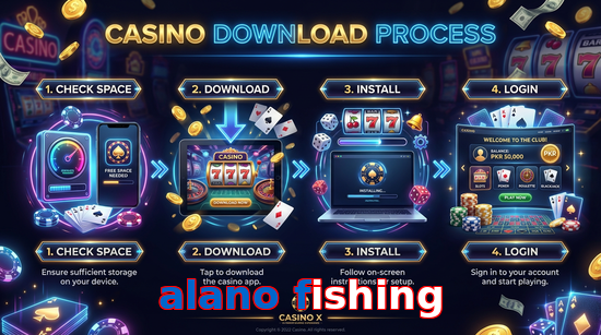 Game list for Alano Fishing download section